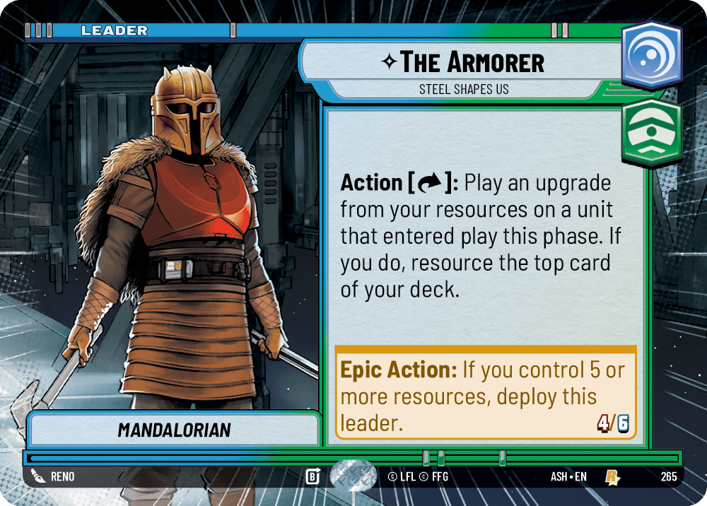 ⟡ The Armorer, Steel Shapes Us