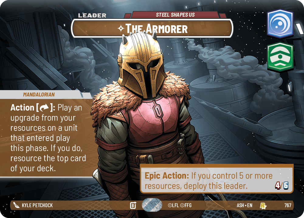 ⟡ The Armorer, Steel Shapes Us