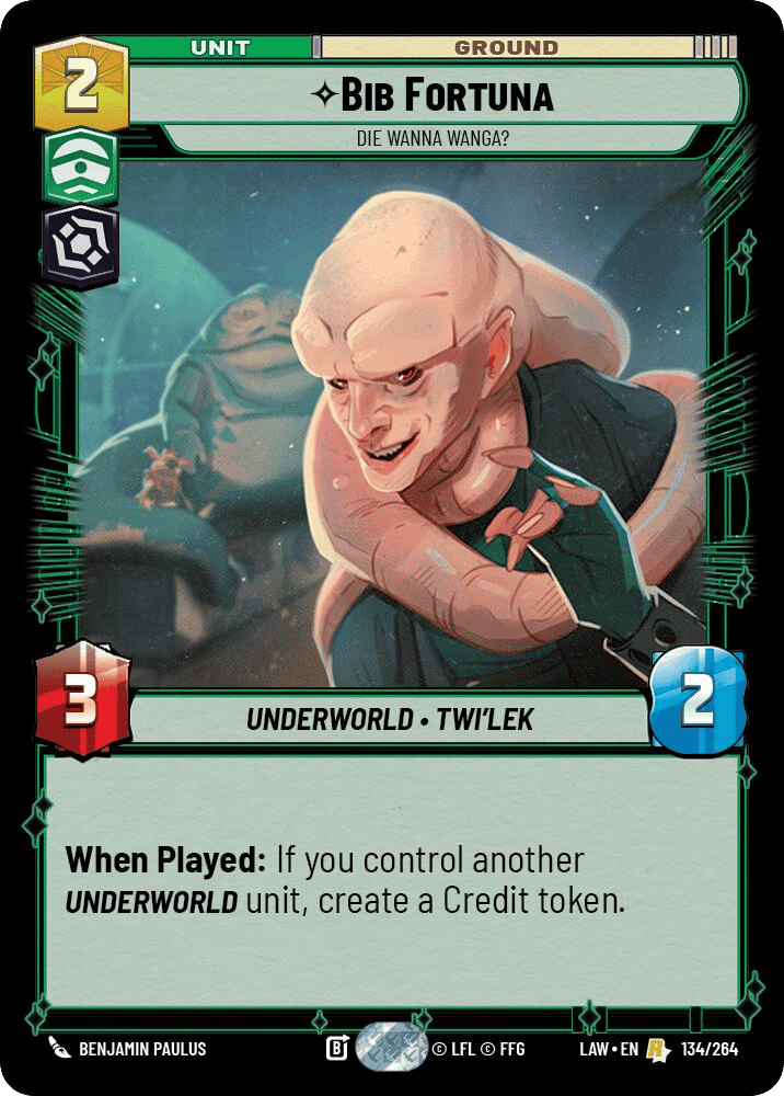 ⟡ Bib Fortuna, Die Wanna Wanga?