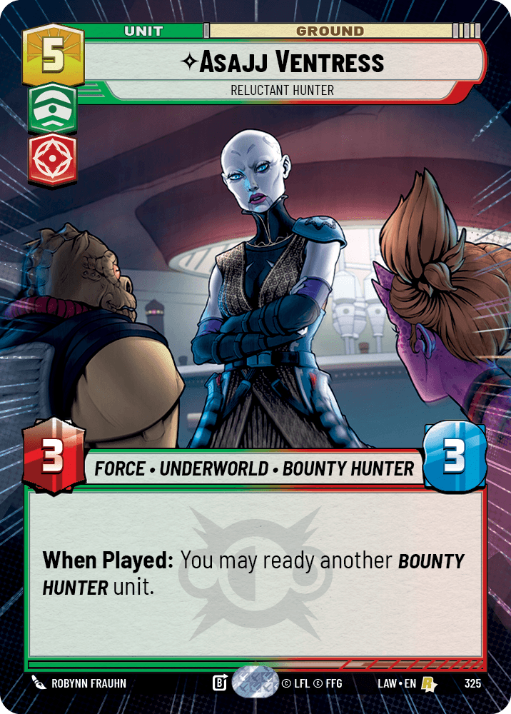 ⟡ Asajj Ventress, Reluctant Hunter