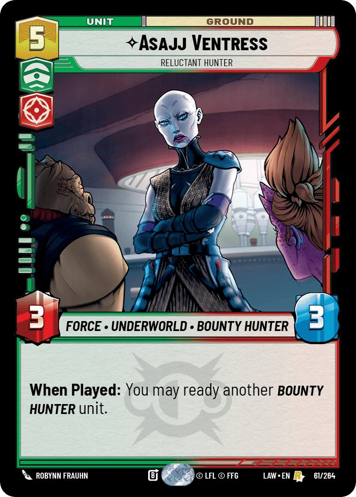 ⟡ Asajj Ventress, Reluctant Hunter