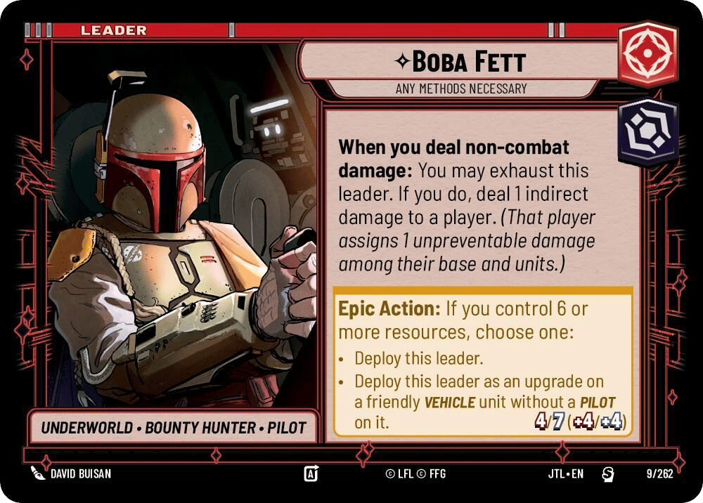 ⟡ Boba Fett, Any Methods Necessary