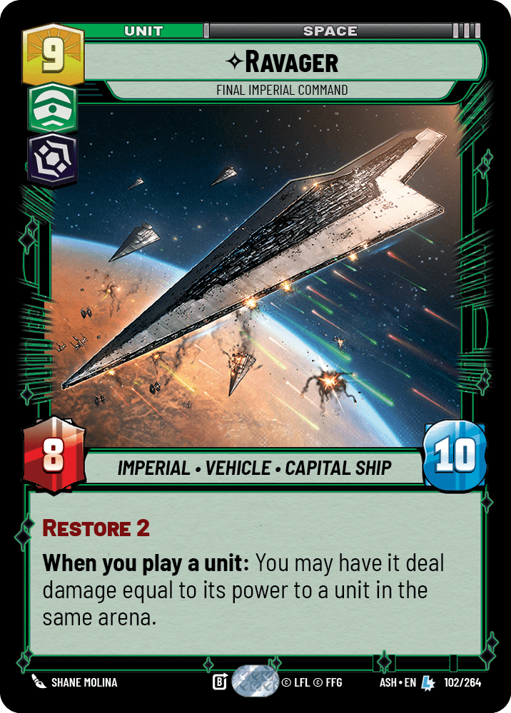 ⟡ Ravager, Final Imperial Command