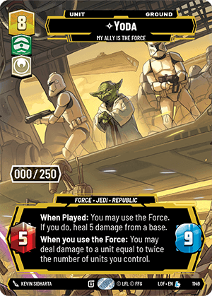 ⟡ Yoda, My Ally is the Force