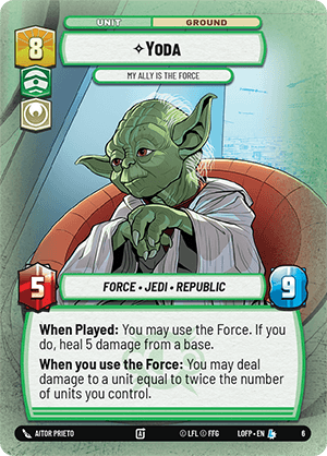 ⟡ Yoda, My Ally is the Force
