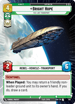 ⟡ Bright Hope, The Last Transport