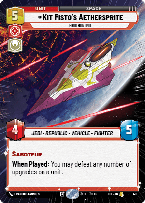 ⟡ Kit Fisto's Aethersprite, Good Hunting
