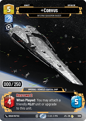 ⟡ Corvus, Inferno Squadron Raider