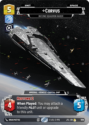 ⟡ Corvus, Inferno Squadron Raider