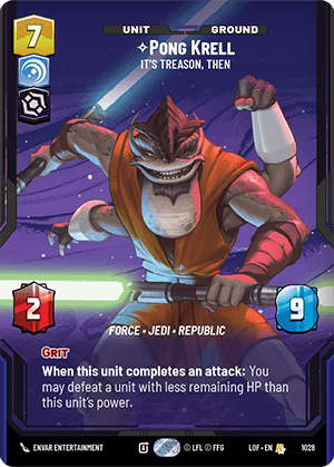 ⟡ Pong Krell, It's Treason, Then