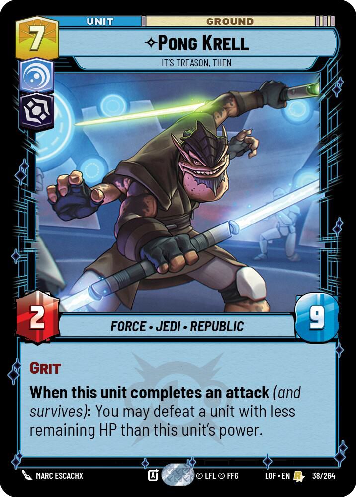 ⟡ Pong Krell, It's Treason, Then