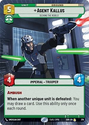 ⟡ Agent Kallus, Seeking the Rebels