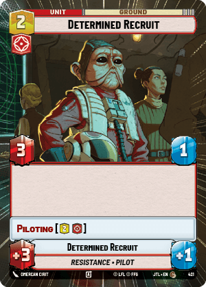 Determined Recruit