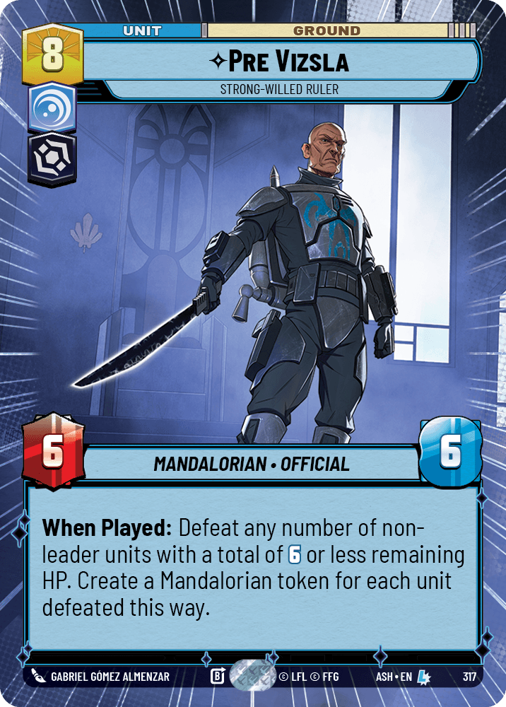 ⟡ Pre Vizsla, Strong-Willed Ruler