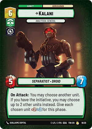 ⟡ Kalani, Analytical General