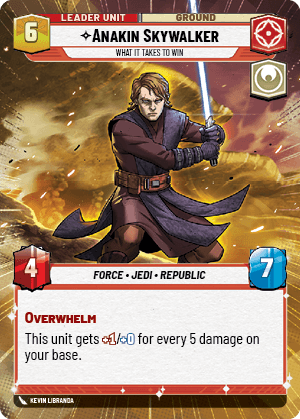 ⟡ Anakin Skywalker, What it Takes to Win (back)
