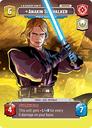 ⟡ Anakin Skywalker, What it Takes to Win (back)