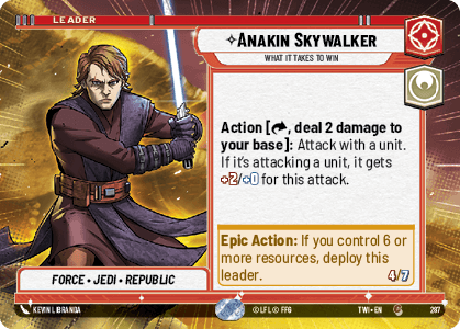 ⟡ Anakin Skywalker, What it Takes to Win