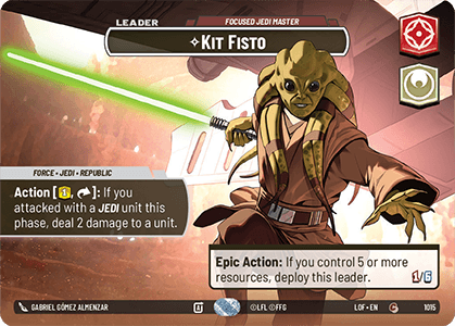 ⟡ Kit Fisto, Focused Jedi Master