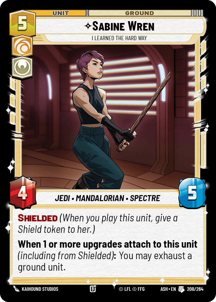 ⟡ Sabine Wren, I Learned the Hard Way