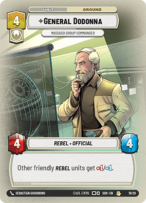 ⟡ General Dodonna, Massassi Group Commander