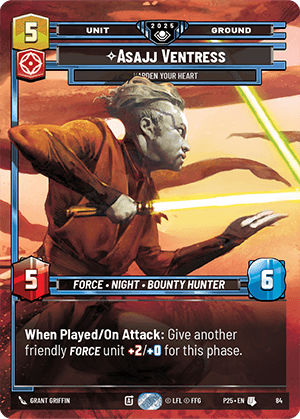 ⟡ Asajj Ventress, Harden Your Heart