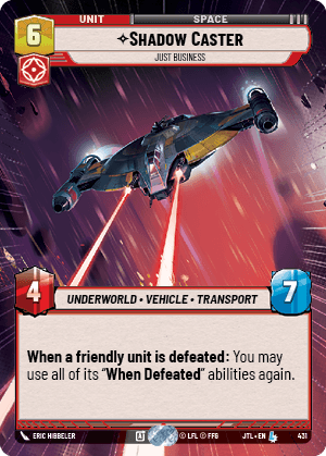 ⟡ Shadow Caster, Just Business
