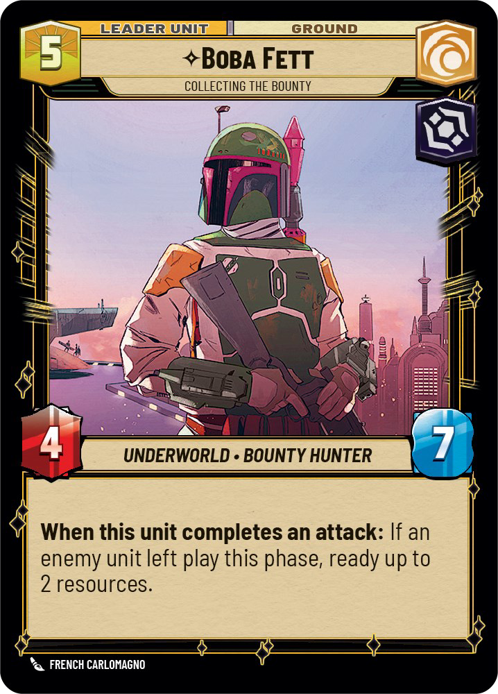 ⟡ Boba Fett, Collecting the Bounty (back)