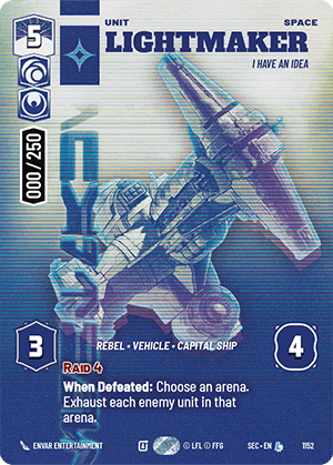 ⟡ Lightmaker, I Have An Idea