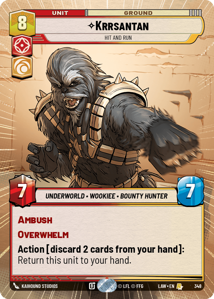 ⟡ Krrsantan, Hit and Run