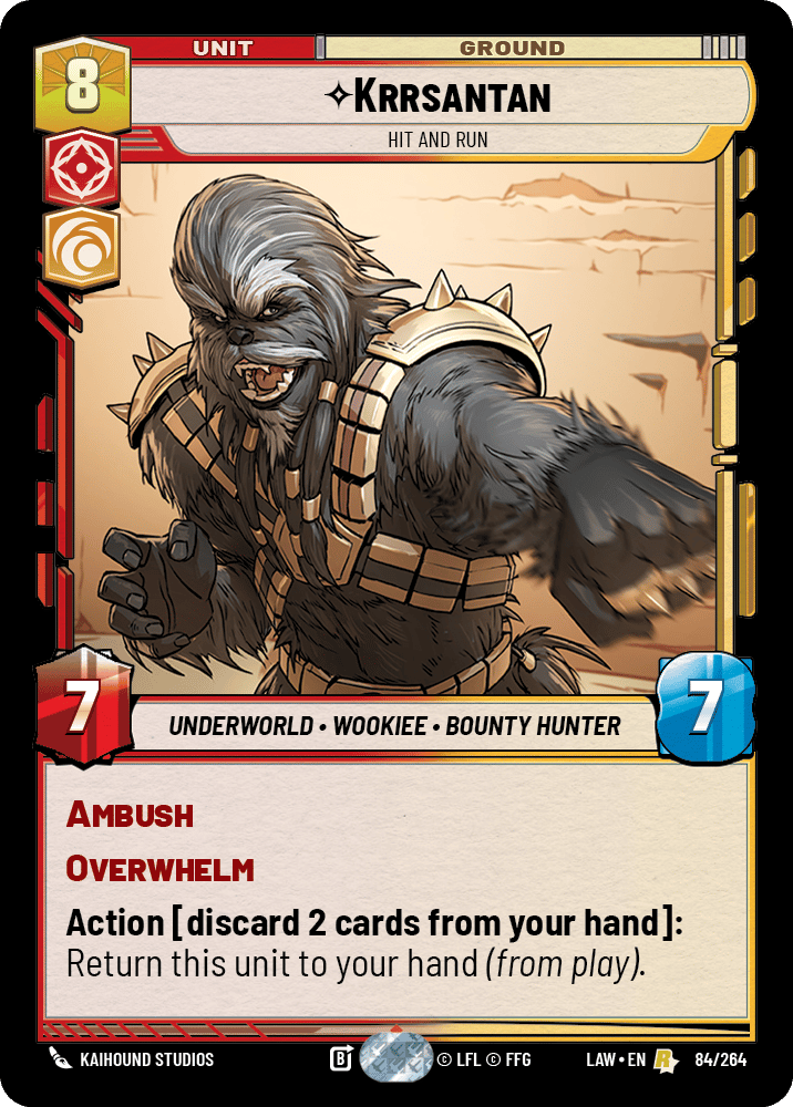 ⟡ Krrsantan, Hit and Run
