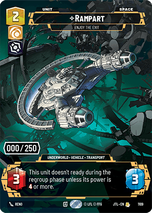 ⟡ Rampart, Enjoy the Exit