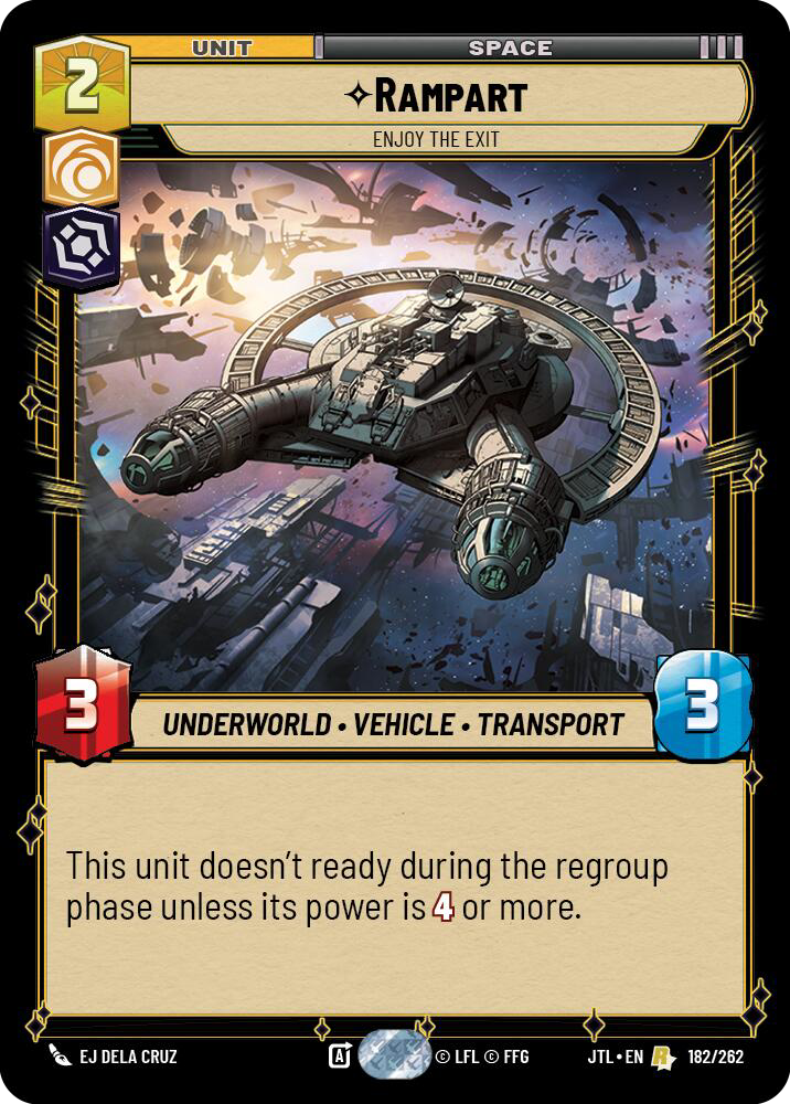 ⟡ Rampart, Enjoy the Exit