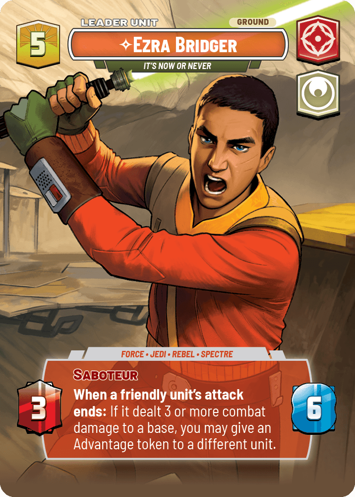 ⟡ Ezra Bridger, It's Now or Never (back)
