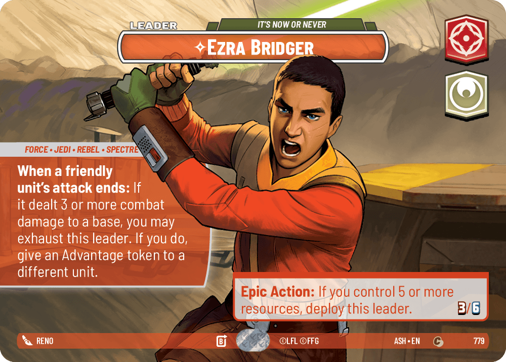 ⟡ Ezra Bridger, It's Now or Never