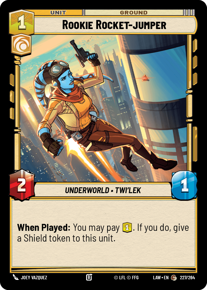 Rookie Rocket-jumper