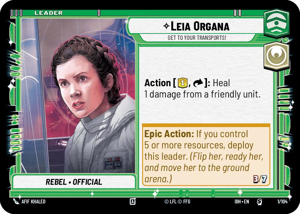 ⟡ Leia Organa, Get to Your Transports!