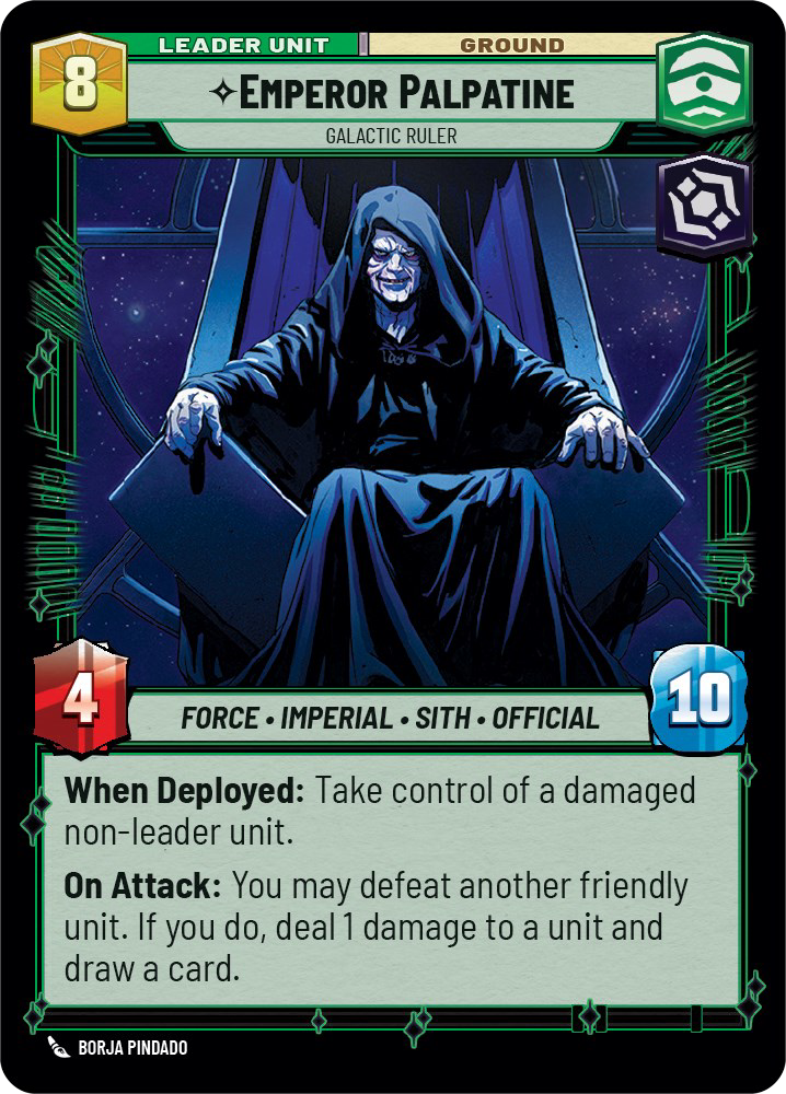 ⟡ Emperor Palpatine, Galactic Ruler