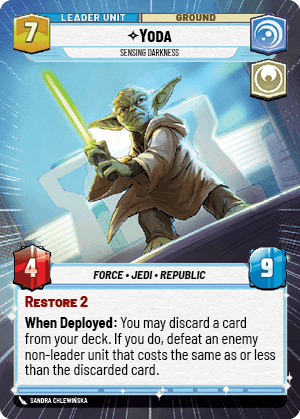 ⟡ Yoda, Sensing Darkness (back)
