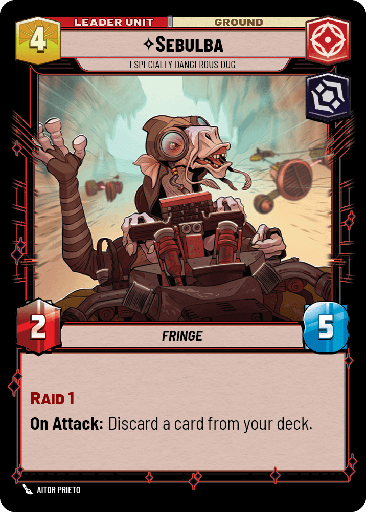 ⟡ Sebulba, Especially Dangerous Dug (back)