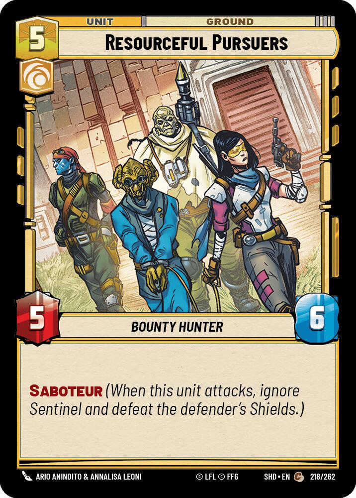 Resourceful Pursuers