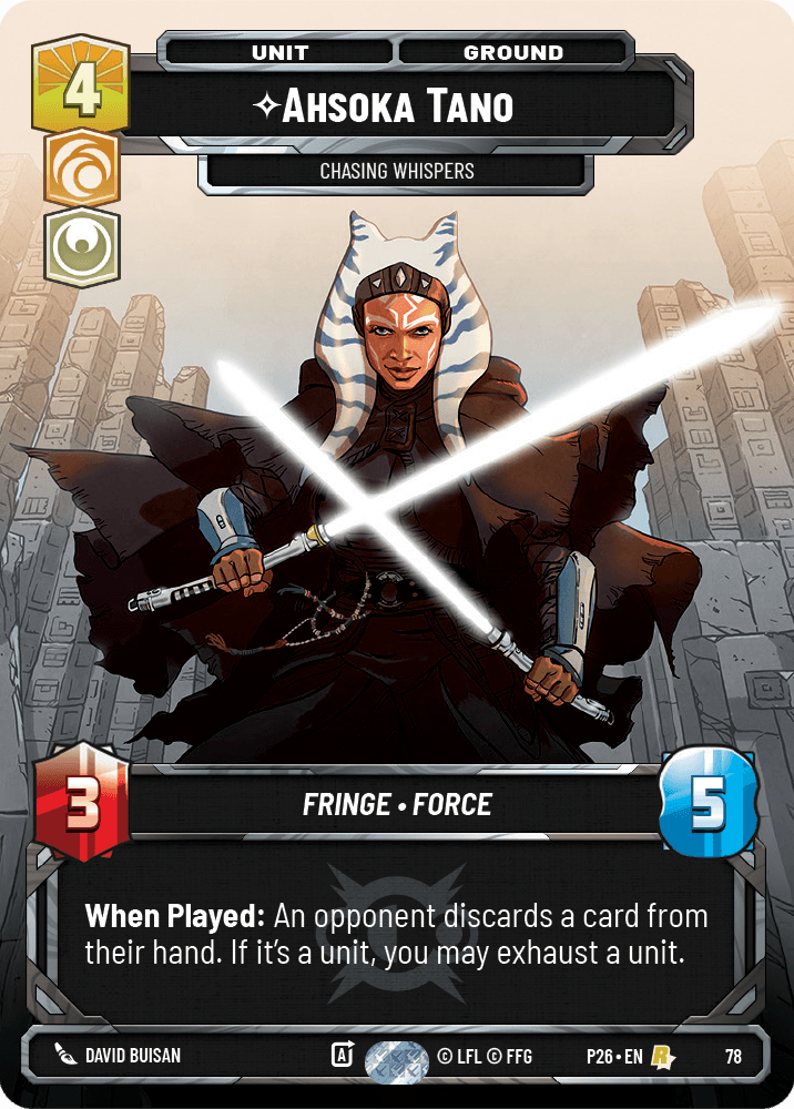 ⟡ Ahsoka Tano, Chasing Whispers