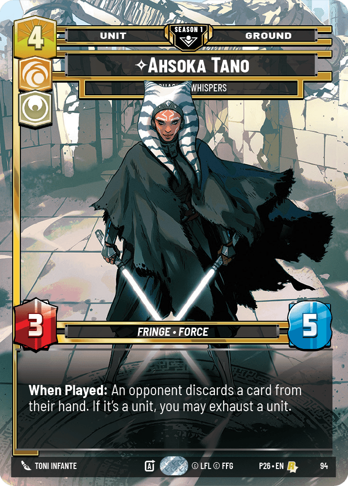 ⟡ Ahsoka Tano, Chasing Whispers