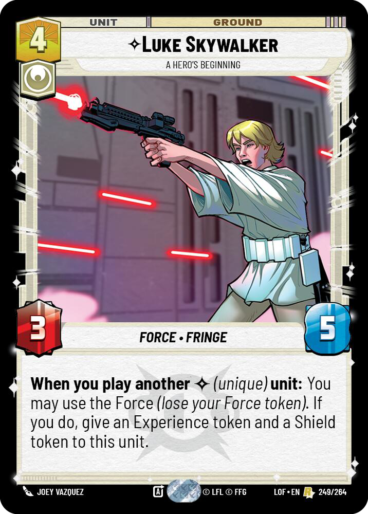 ⟡ Luke Skywalker, A Hero's Beginning