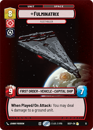⟡ Fulminatrix, Fleet Killer