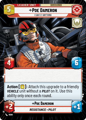 ⟡ Poe Dameron, I Can Fly Anything (back)