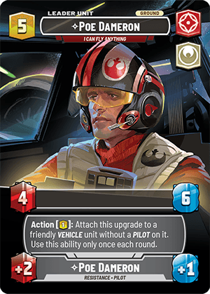 ⟡ Poe Dameron, I Can Fly Anything (back)