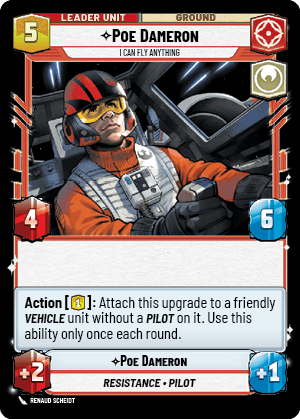 ⟡ Poe Dameron, I Can Fly Anything (back)