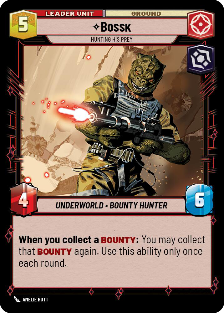 ⟡ Bossk, Hunting His Prey (back)