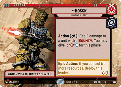 ⟡ Bossk, Hunting His Prey